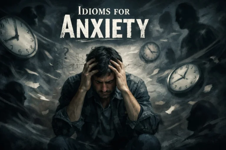 Idioms for Anxiety