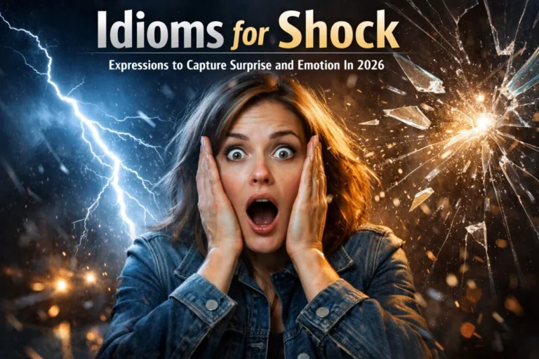 Idioms for Shock