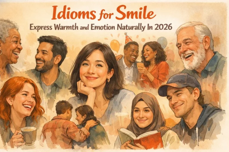 25 Idioms for Smile
