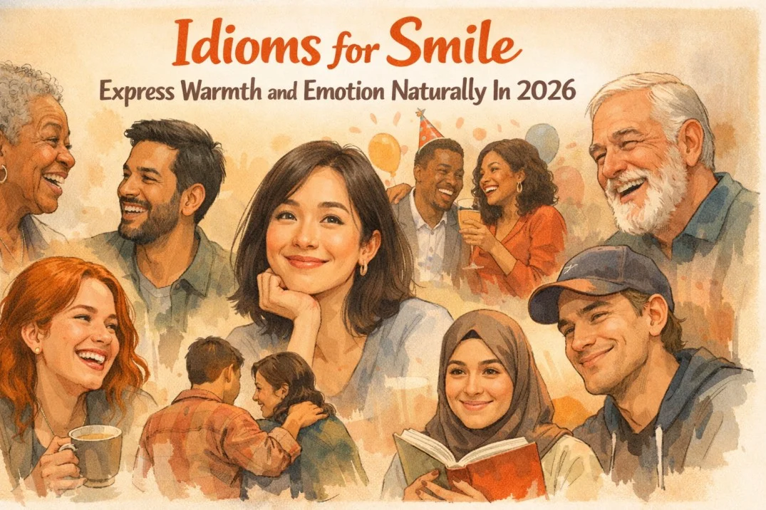 25 Idioms for Smile