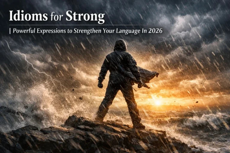 Idioms for Strong