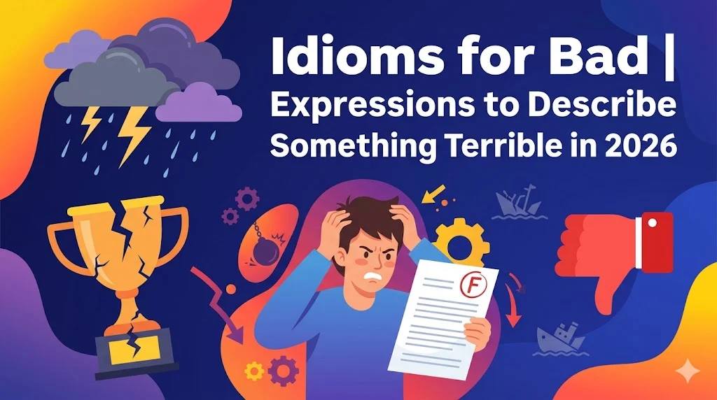 Idioms for Bad