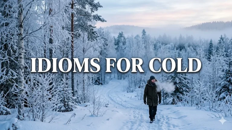 Idioms for Cold