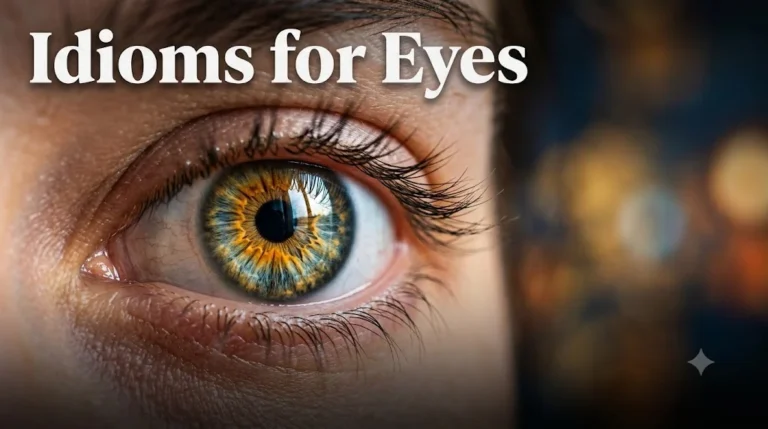 Idioms for Eyes