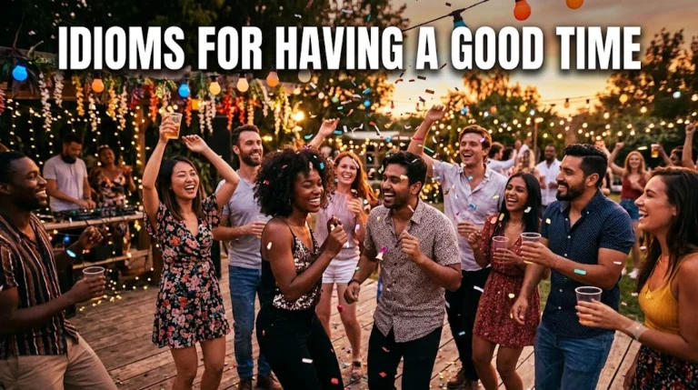 Idioms for Having a Good Time