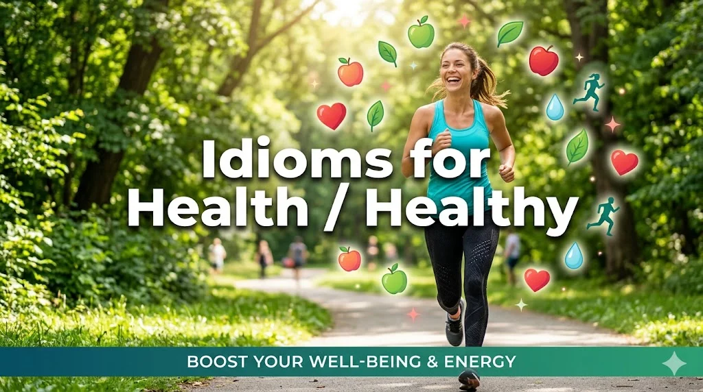 Idioms for Health / Healthy