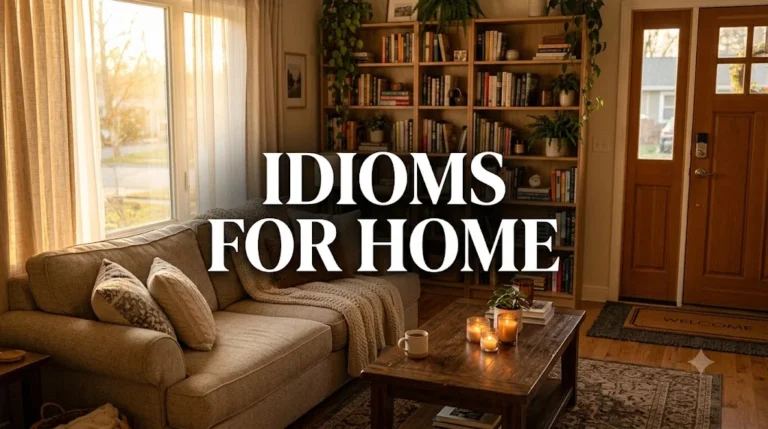 Idioms for Home