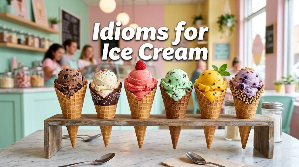 Idioms for Ice Cream