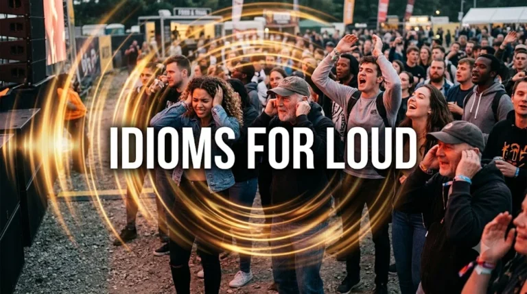 Idioms for Loud