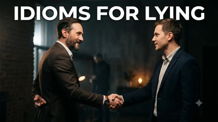 Idioms for Lying