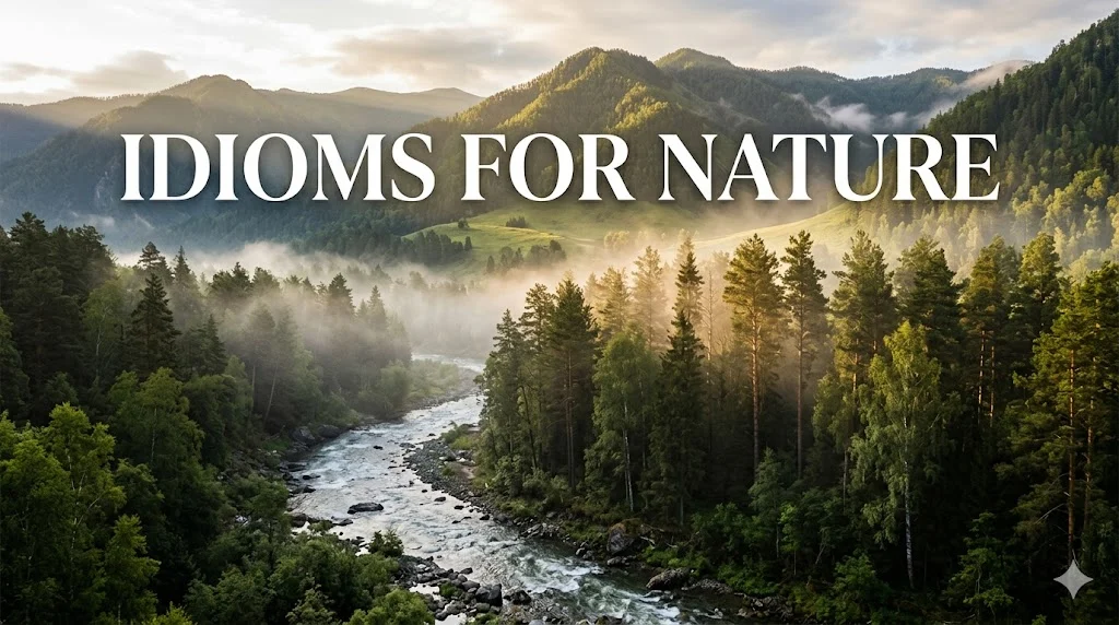 Idioms for Nature