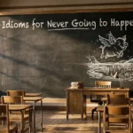 Idioms for Never Going to Happen