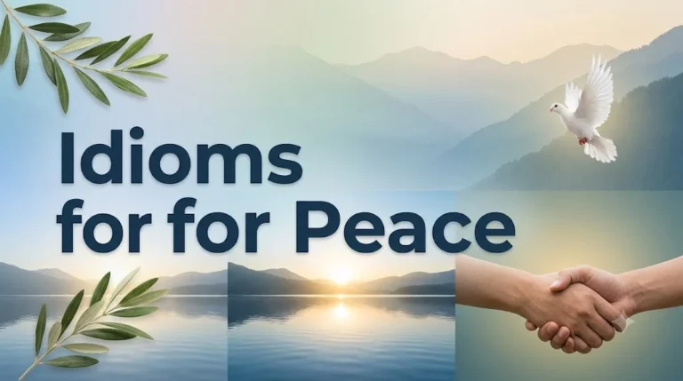 Idioms for Peace