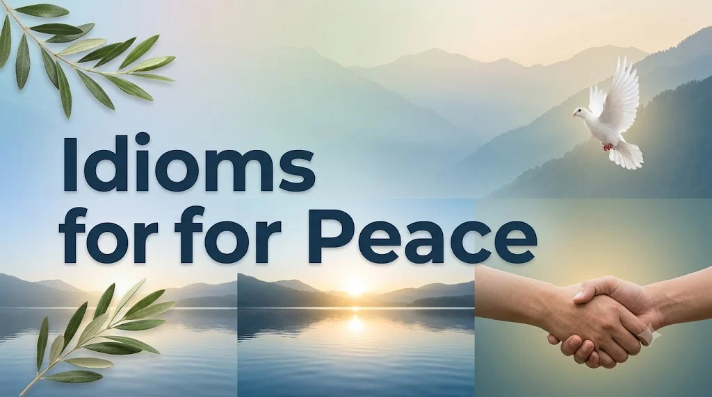 Idioms for Peace