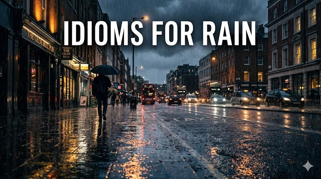 Idioms for Rain