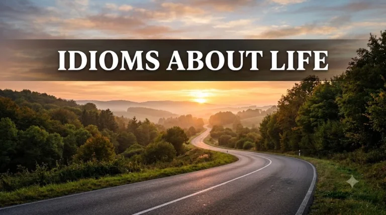 Idioms About Life