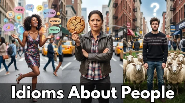 Idioms About People