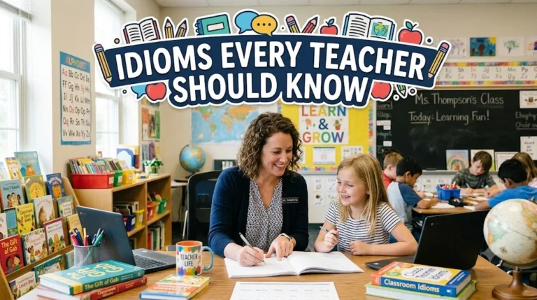 Idioms Every Teacher Should Know