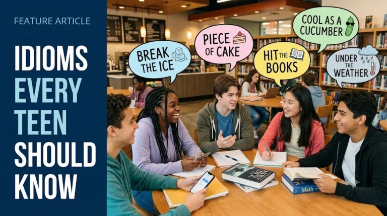 Idioms Every Teen Should Know