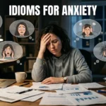 Idioms For Anxiety
