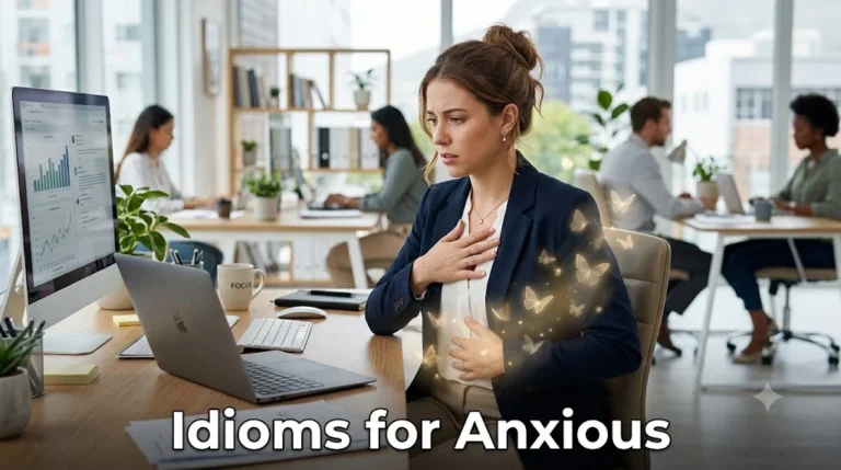 Idioms For Anxious
