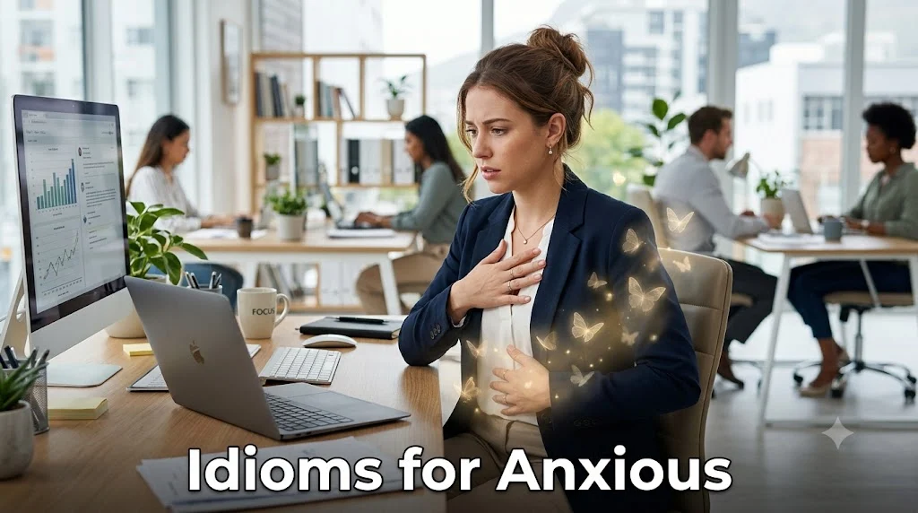 Idioms For Anxious