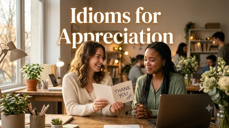 Idioms For Appreciation