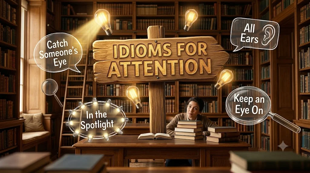 Idioms For Attention