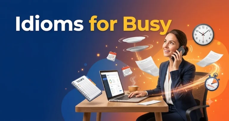 Idioms For Busy