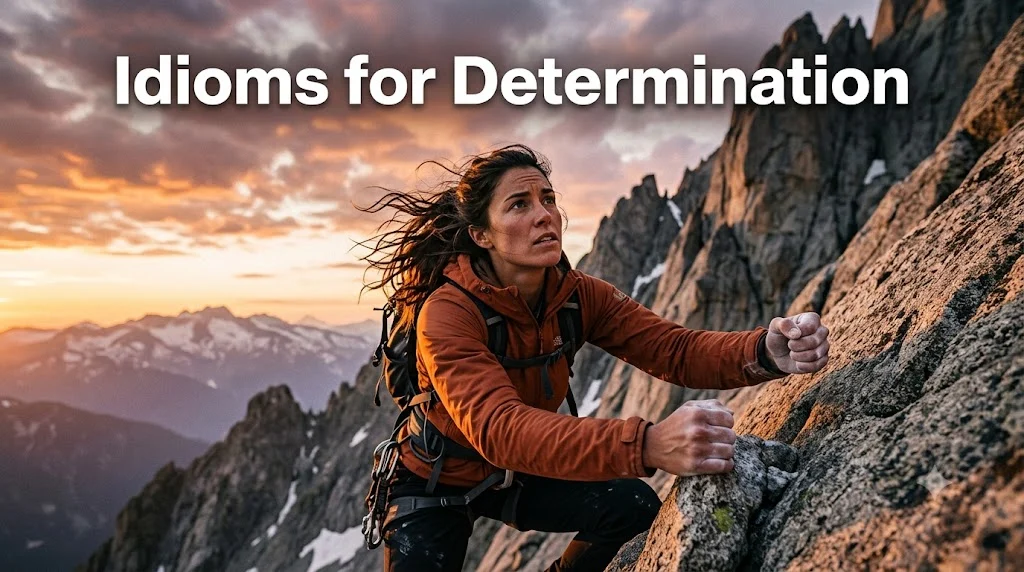 Idioms For Determination