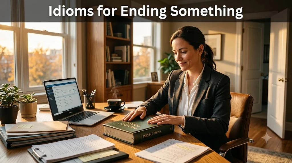 Idioms For Ending Something