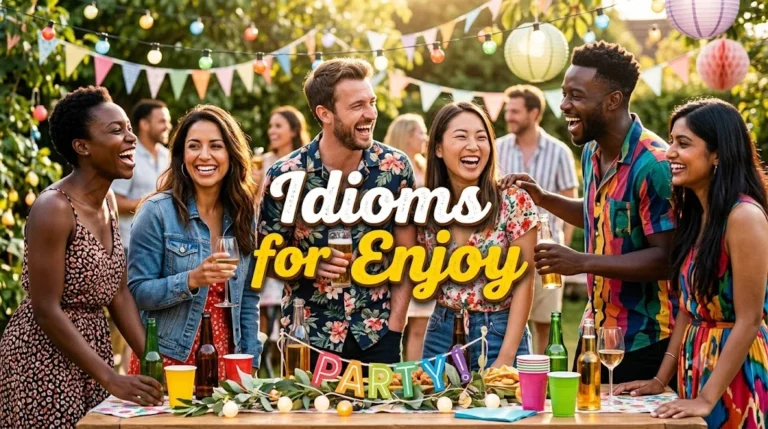 Idioms For Enjoy