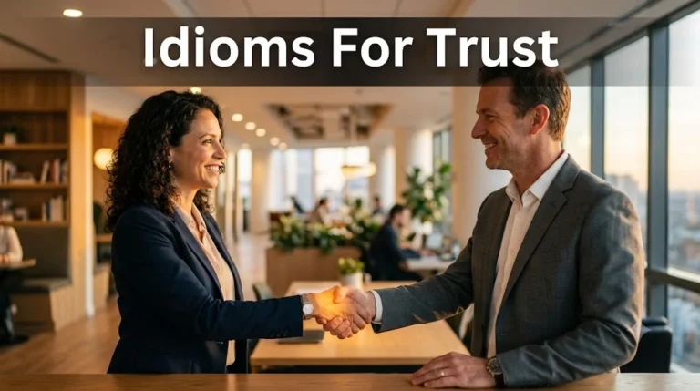 Idioms For Trust