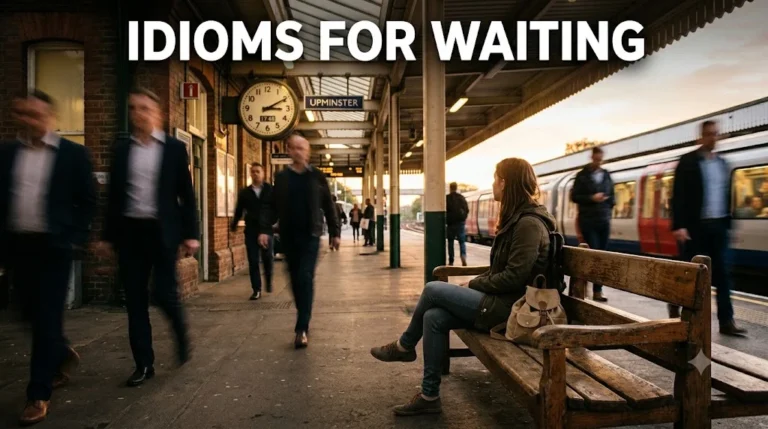 Idioms For Waiting