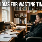 Idioms For Wasting Time