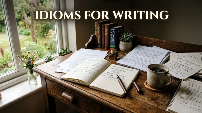 Idioms For Writing