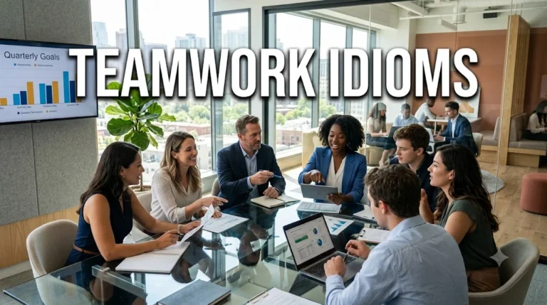 Teamwork Idioms