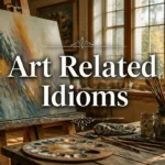 Art Related Idioms