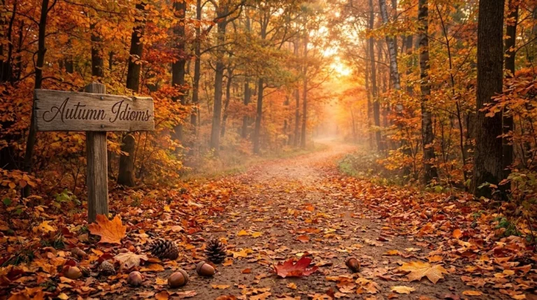 Autumn Idioms