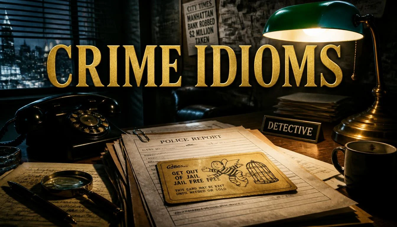 Crime Idioms
