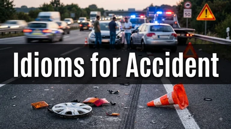 Idioms For Accident