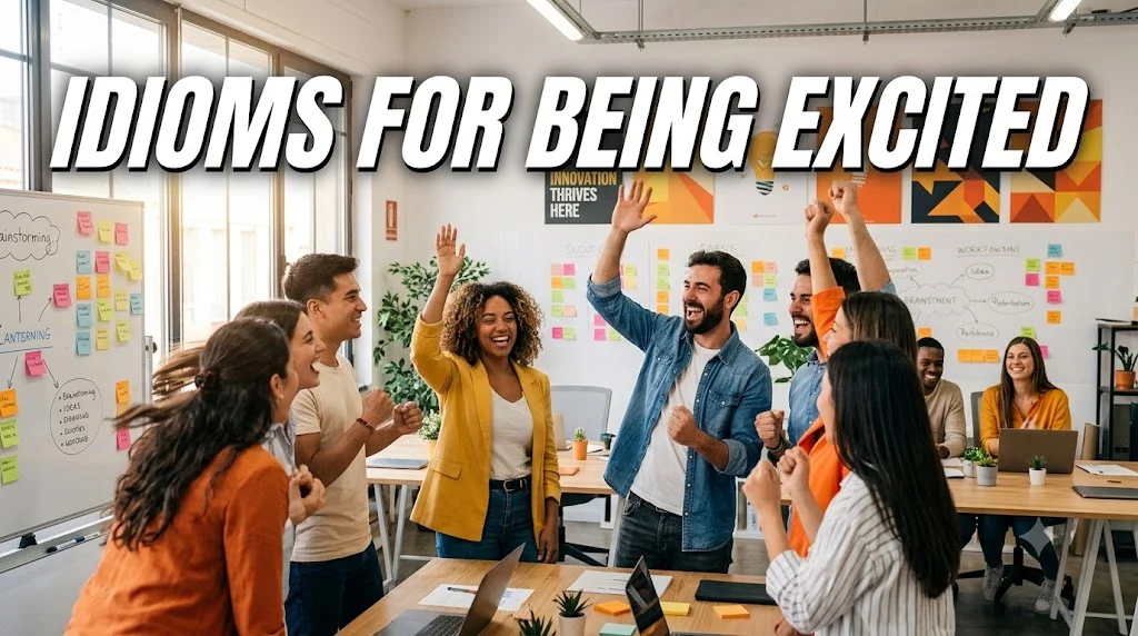 Idioms For Being Excited