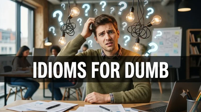 Idioms For Dumb