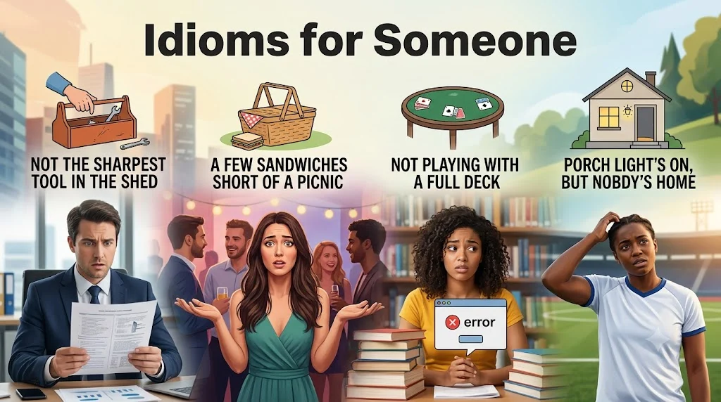 Idioms For Someone