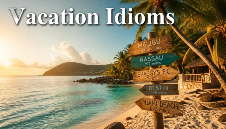 Vacation Idioms