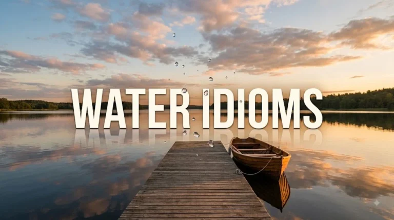 Water Idioms